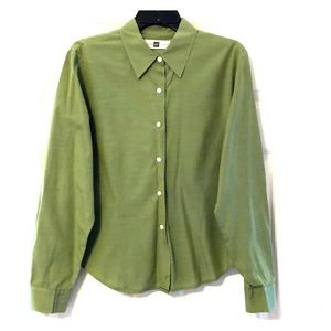 ****SOLD****Light green button down shirt